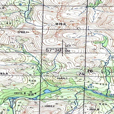 Avenza Systems Inc. Soviet Genshtab - o50-093 - Russia digital map
