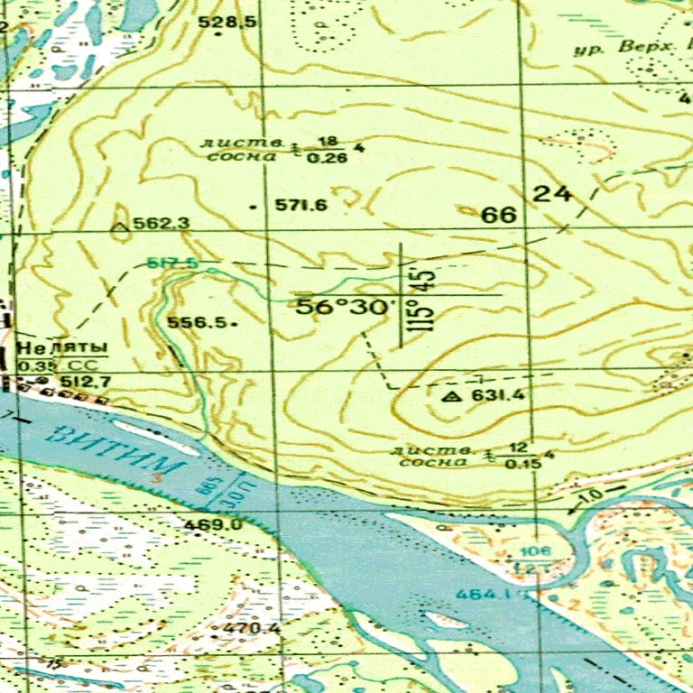 Soviet Genshtab - o50-124 - Russia Map by Avenza Systems Inc. | Avenza Maps
