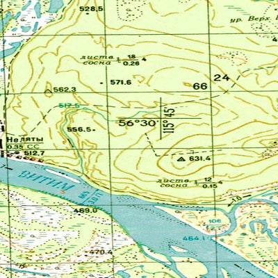 Avenza Systems Inc. Soviet Genshtab - o50-124 - Russia digital map