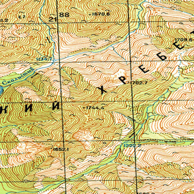 Avenza Systems Inc. Soviet Genshtab: o50-135-3 digital map