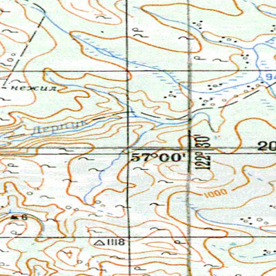 Avenza Systems Inc. Soviet Genshtab - o51-27 - Russia digital map