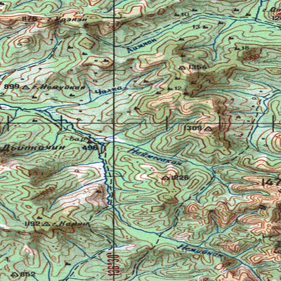 Avenza Systems Inc. Soviet Genshtab - o53-4 - Russia digital map