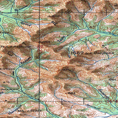 Avenza Systems Inc. Soviet Genshtab - o53-4 - Russia digital map