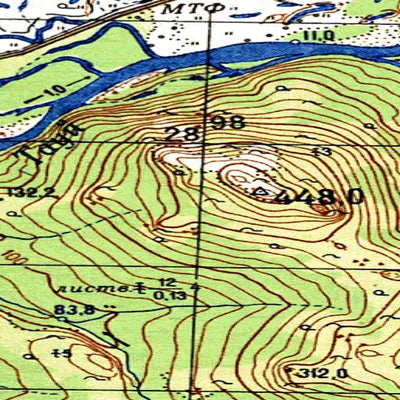 Avenza Systems Inc. Soviet Genshtab - o55-010 - Russia digital map