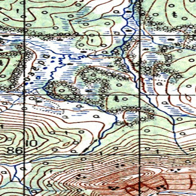 Avenza Systems Inc. Soviet Genshtab - o55-019 - Russia digital map