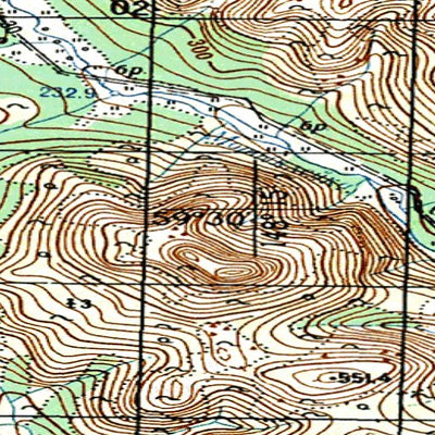 Avenza Systems Inc. Soviet Genshtab - o55-021 - Russia digital map