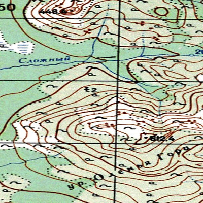 Avenza Systems Inc. Soviet Genshtab - o56-008 - Russia digital map