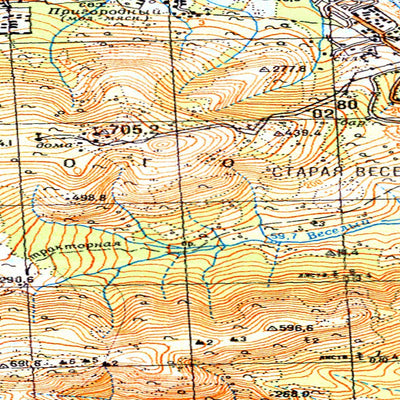 Avenza Systems Inc. Soviet Genshtab - o56-014 - Russia digital map