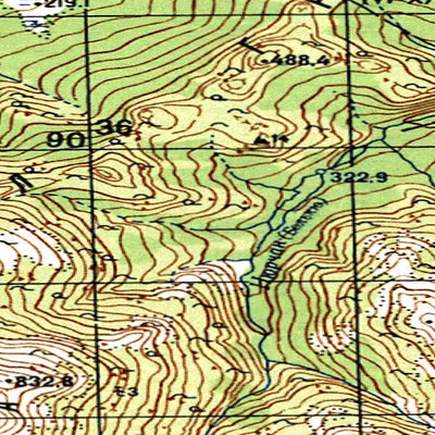 Avenza Systems Inc. Soviet Genshtab - o56-016 - Russia digital map