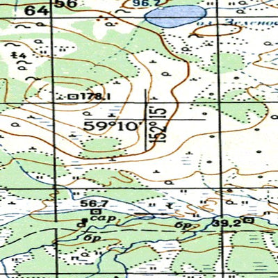 Avenza Systems Inc. Soviet Genshtab - o56-029 - Russia digital map