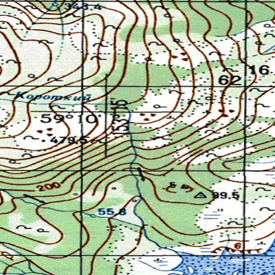 Avenza Systems Inc. Soviet Genshtab - o56-031 - Russia digital map