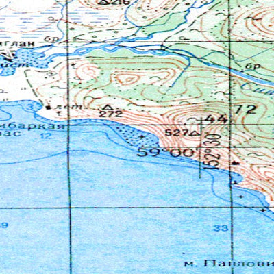 Avenza Systems Inc. Soviet Genshtab - o56-09 - Russia digital map