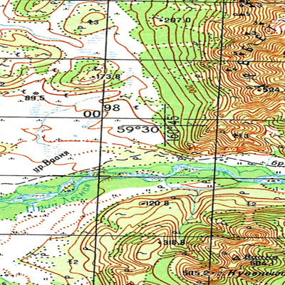 Avenza Systems Inc. Soviet Genshtab - o57-022--(1976) - Russia digital map