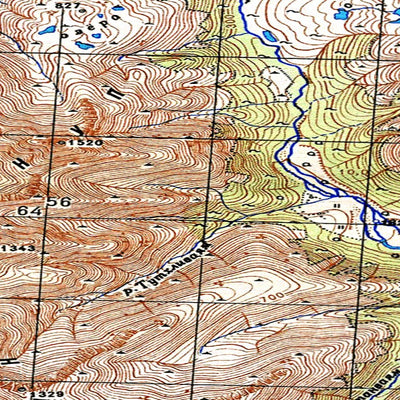 Avenza Systems Inc. Soviet Genshtab - o57-036--(1950) - Russia digital map
