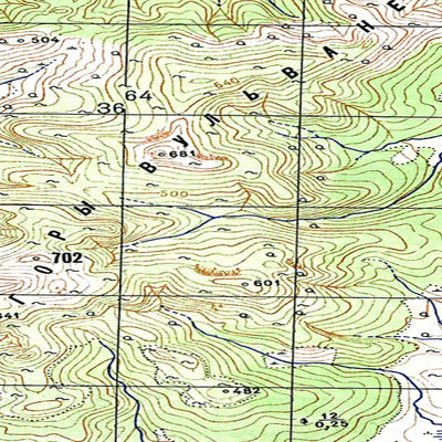 Avenza Systems Inc. Soviet Genshtab - o57-045--(1950) - Russia digital map