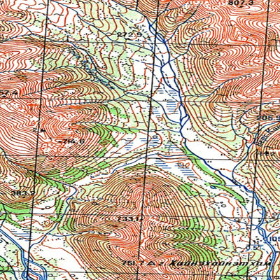 Avenza Systems Inc. Soviet Genshtab - o57-060--(1976) - Russia digital map
