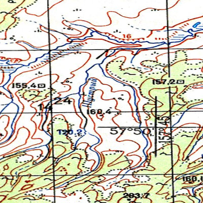 Avenza Systems Inc. Soviet Genshtab - o57-076--(1973) - Russia digital map