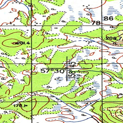 Avenza Systems Inc. Soviet Genshtab - o57-090--(1973) - Russia digital map