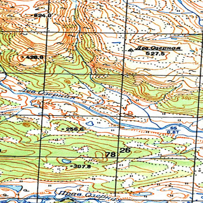 Avenza Systems Inc. Soviet Genshtab - o57-095--(1978) - Russia digital map