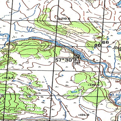 Avenza Systems Inc. Soviet Genshtab - o57-096--(1978) - Russia digital map