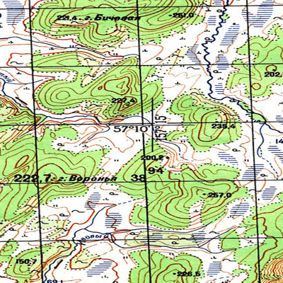 Avenza Systems Inc. Soviet Genshtab - o57-099--(1973) - Russia digital map