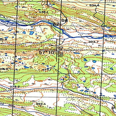 Avenza Systems Inc. Soviet Genshtab - o57-106--(1978) - Russia digital map