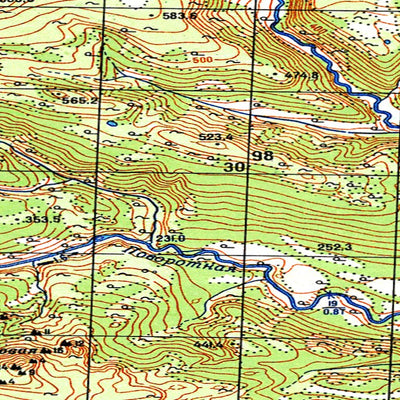 Avenza Systems Inc. Soviet Genshtab - o57-106--(1978) - Russia digital map