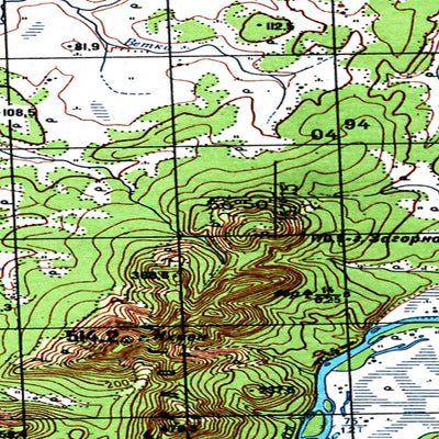 Avenza Systems Inc. Soviet Genshtab - o57-111--(1973) - Russia digital map