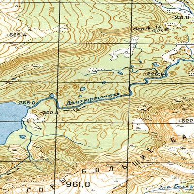 Avenza Systems Inc. Soviet Genshtab - o57-117 - Russia digital map