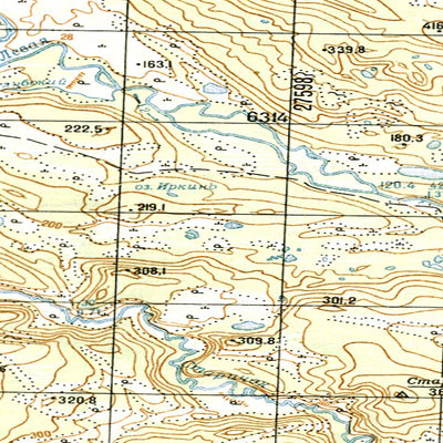 Avenza Systems Inc. Soviet Genshtab - o57-118 - Russia digital map