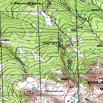 Avenza Systems Inc. Soviet Genshtab - o57-124--(1973) - Russia digital map