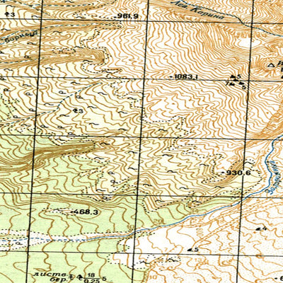 Avenza Systems Inc. Soviet Genshtab - o57-131 - Russia digital map