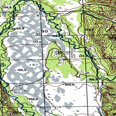 Avenza Systems Inc. Soviet Genshtab - o57-135--(1972) - Russia digital map