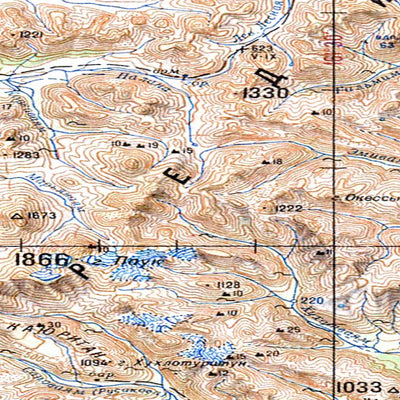 Avenza Systems Inc. Soviet Genshtab - o57-2 - Russia digital map