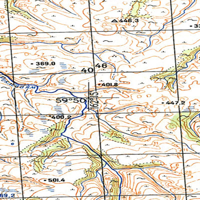 Avenza Systems Inc. Soviet Genshtab - o58-001--(1969) - Russia digital map