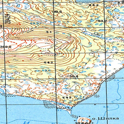 Avenza Systems Inc. Soviet Genshtab - o58-004--(1969) - Russia digital map