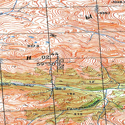 Avenza Systems Inc. Soviet Genshtab - o58-013--(1969) - Russia digital map