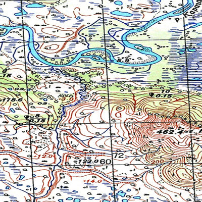 Avenza Systems Inc. Soviet Genshtab - o58-026--(1950) - Russia digital map
