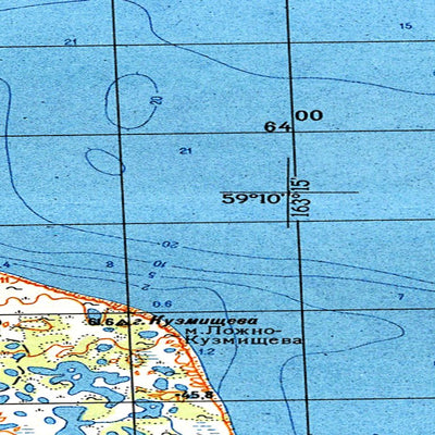 Avenza Systems Inc. Soviet Genshtab - o58-027--(1975) - Russia digital map