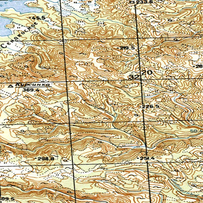 Avenza Systems Inc. Soviet Genshtab - o58-133 - Russia digital map