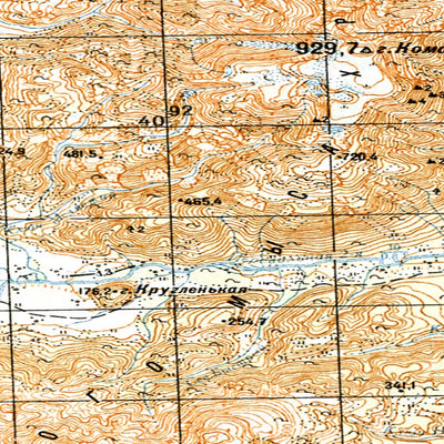 Avenza Systems Inc. Soviet Genshtab - o58-135 - Russia digital map