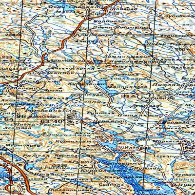 Avenza Systems Inc. Soviet Genshtab - p35-05-06 - Russia digital map