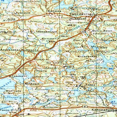 Avenza Systems Inc. Soviet Genshtab - p35-27-28 - Russia digital map