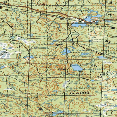 Avenza Systems Inc. Soviet Genshtab - p36-29-30 - Russia digital map