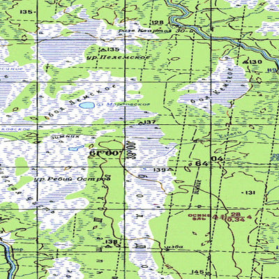 Avenza Systems Inc. Soviet Genshtab - p37-27-28 - Russia digital map