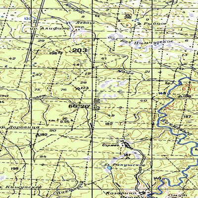 Avenza Systems Inc. Soviet Genshtab - p38-33-34 - Russia digital map