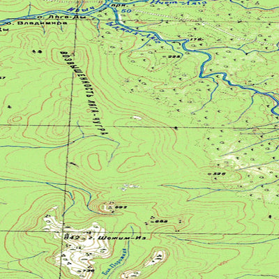 Avenza Systems Inc. Soviet Genshtab - p40-17-18 - Russia digital map