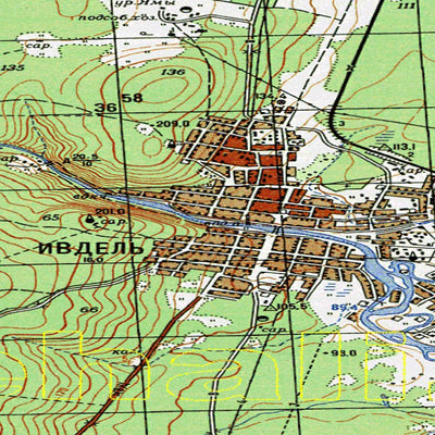 Avenza Systems Inc. Soviet Genshtab: p41-109-3_4 digital map