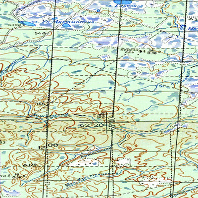 Avenza Systems Inc. Soviet Genshtab - p41-17-18 - Russia digital map