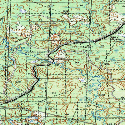 Avenza Systems Inc. Soviet Genshtab - p41-23-24 - Russia digital map